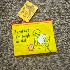 🏷️ NWT Tough as Shit coin purse